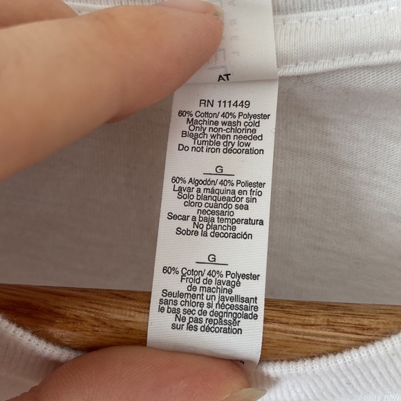 🌼3 for $15🌼 White and Rainbow Graphic T-Shirt - Picture 4 of 6